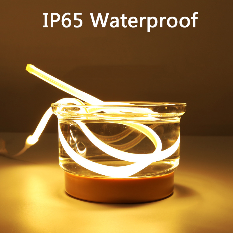 COB Led 스트립 EU 전원 220V LED 스트립 - Outdoor Power Strip Weatherproof 리뷰 및 가격