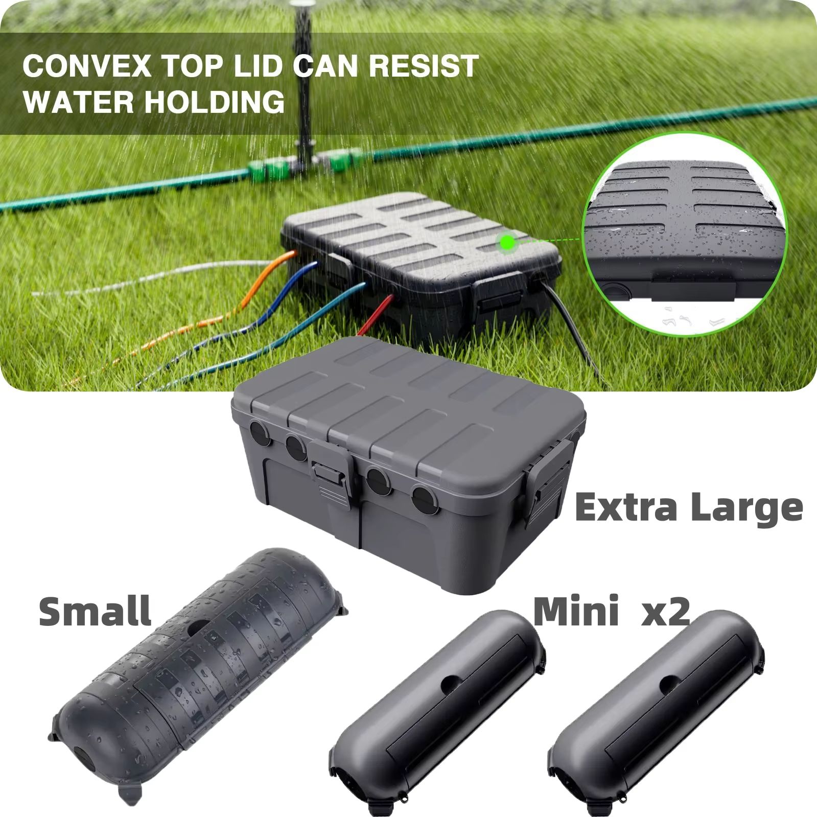 대형 방수 야외 전기 박스 케이블 커버 (연장 케이블, - Outdoor Power Strip Weatherproof 리뷰 및 가격