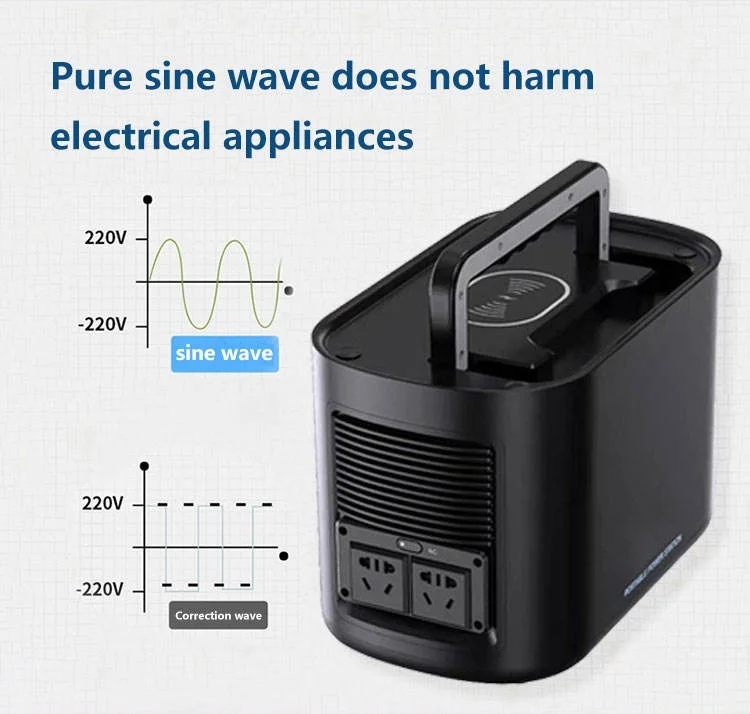 야외 캠핑용 Lifepo4 리튬 배터리 500W 100 - Ac Outdoor Power 리뷰 및 가격