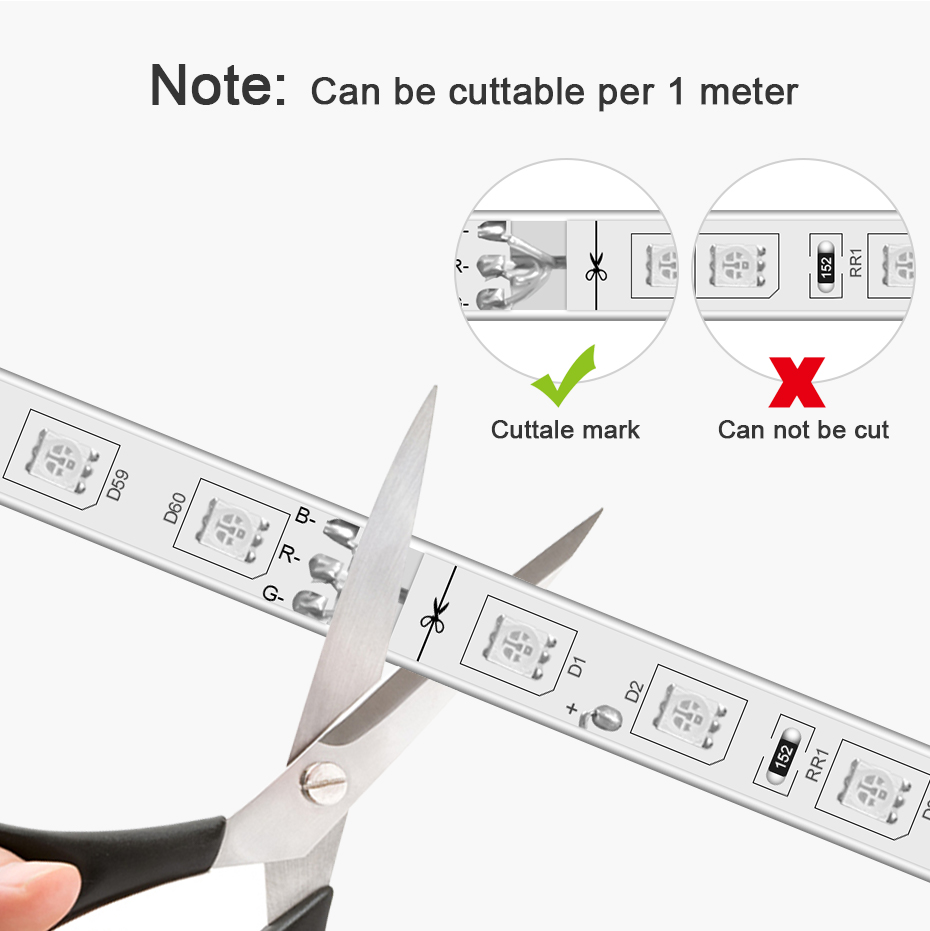 1m-50m 220V RGB LED 스트립 5050 6 - Outdoor Power Strip Weatherproof 리뷰 및 가격